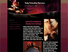Tablet Screenshot of bodyrelaxationbylaura.com